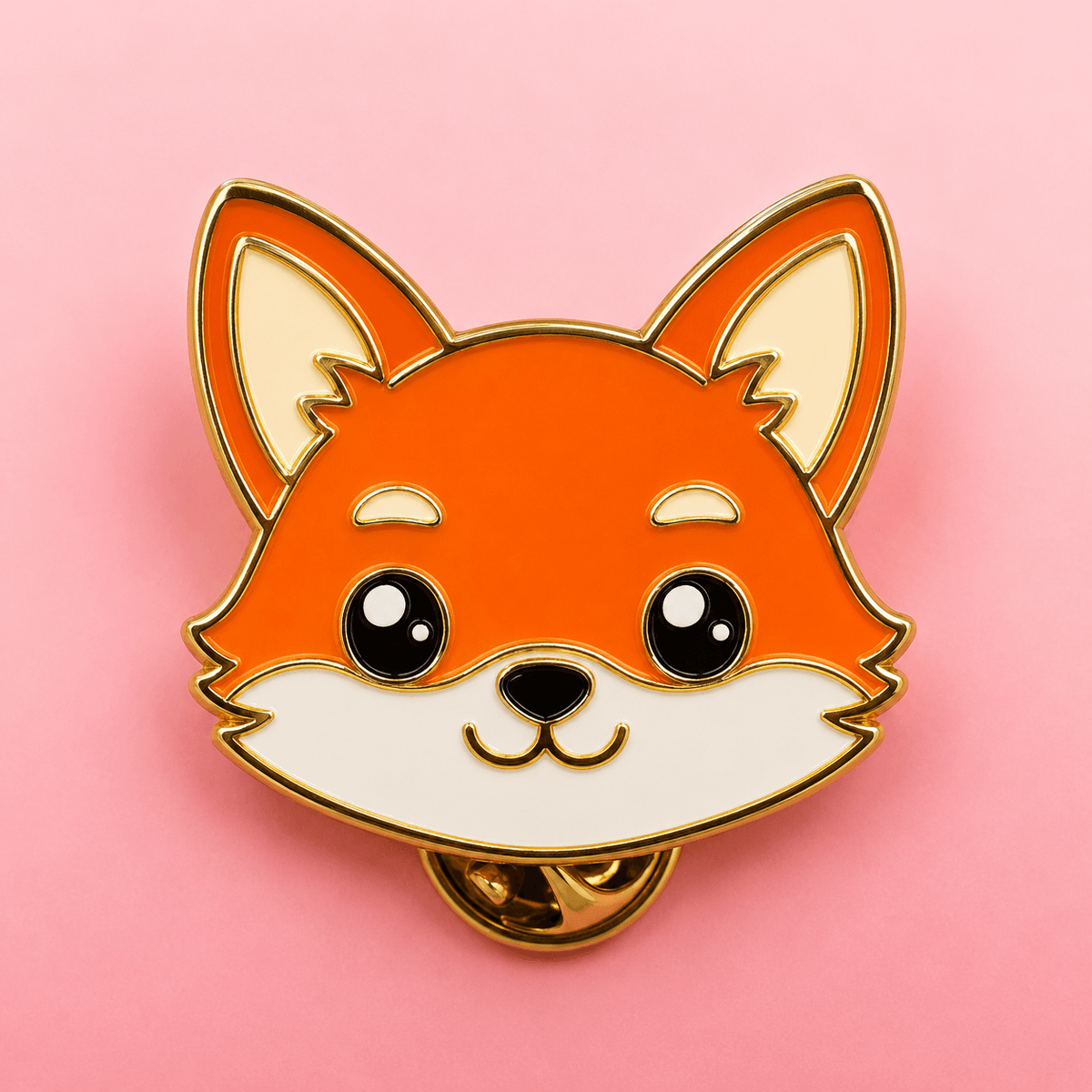 Hard enamel pin design generated with Whisk AI