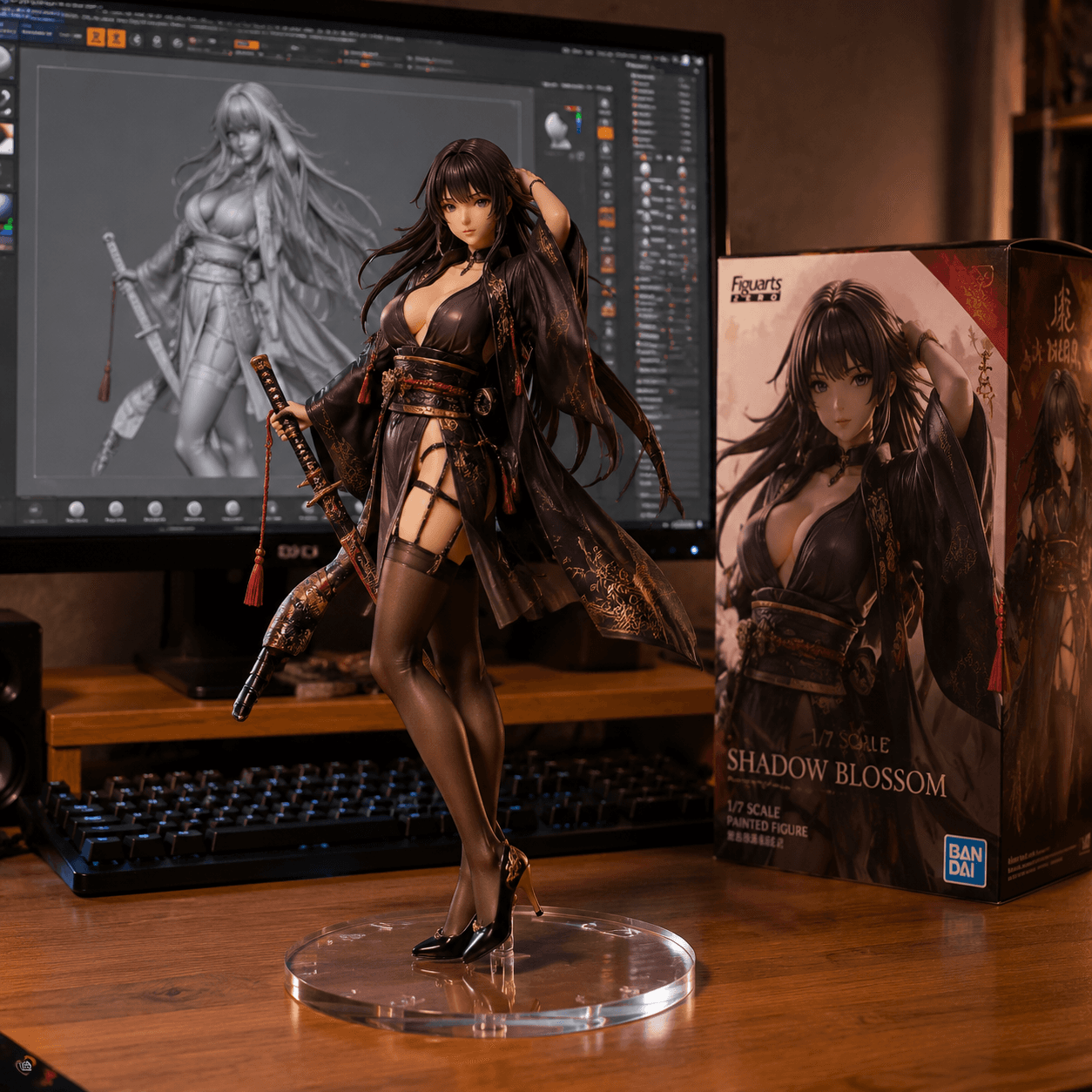 Collectible figurine generated from a photo with Whisk AI