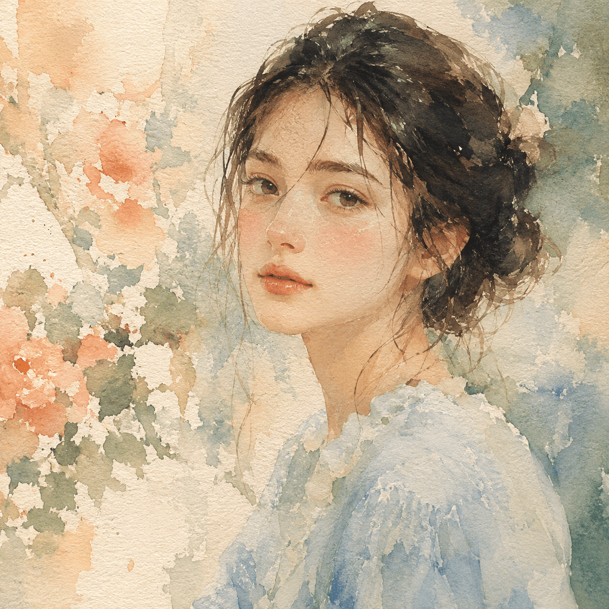 Watercolor remix generated with Whisk AI
